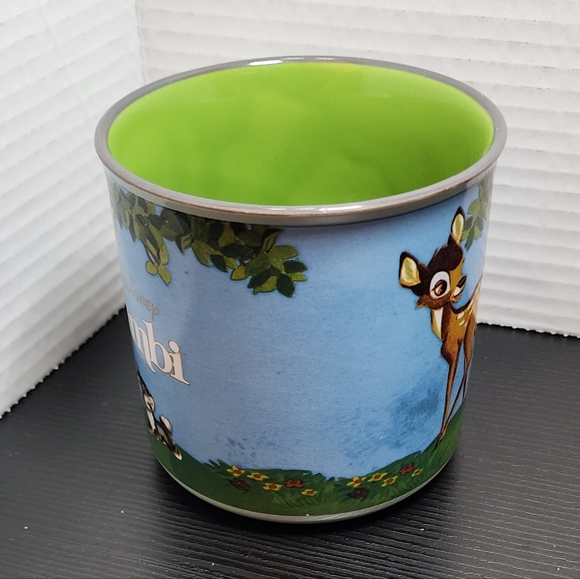 Disney Bambi 20 oz mug Blue with green interior - Picture 4 of 15